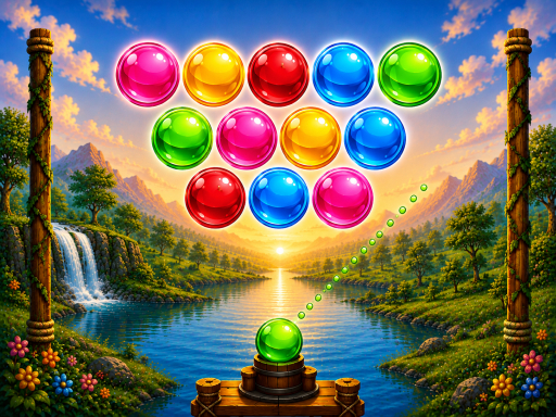 Bubble Shooter Vale gameplay