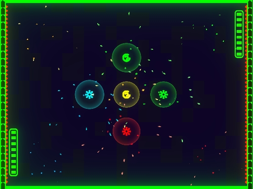 REFLEX PONG gameplay