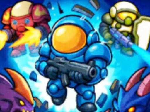Space Defense: Guard Heroes gameplay